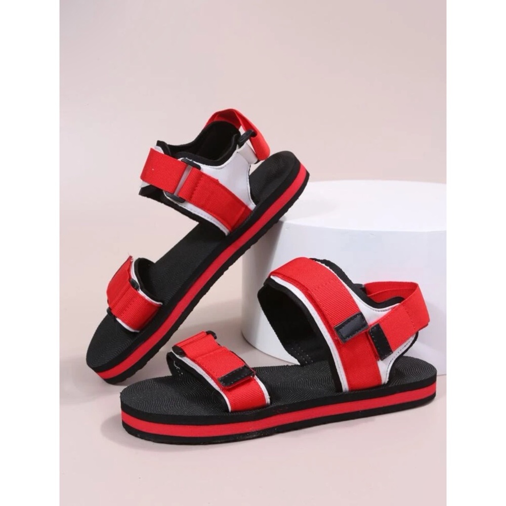 SHEIN Hook-and-Loop Fastener Sport Sandals- Sz Women’s 11.5